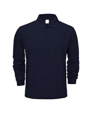 Polo Yaka T-Shirt Uzun Kollu