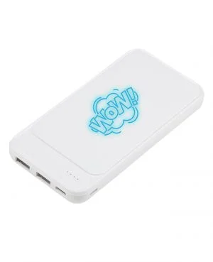 PB-155 Beyaz-Mavı Isık Powerbank 10000 mAh