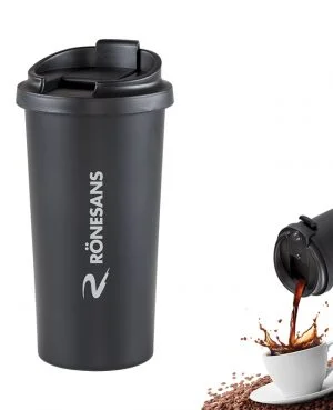 782 Siyah Çelik Termos / 500 Ml