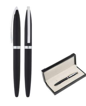 672-KR Siyah Metal Roller Kalem Seti