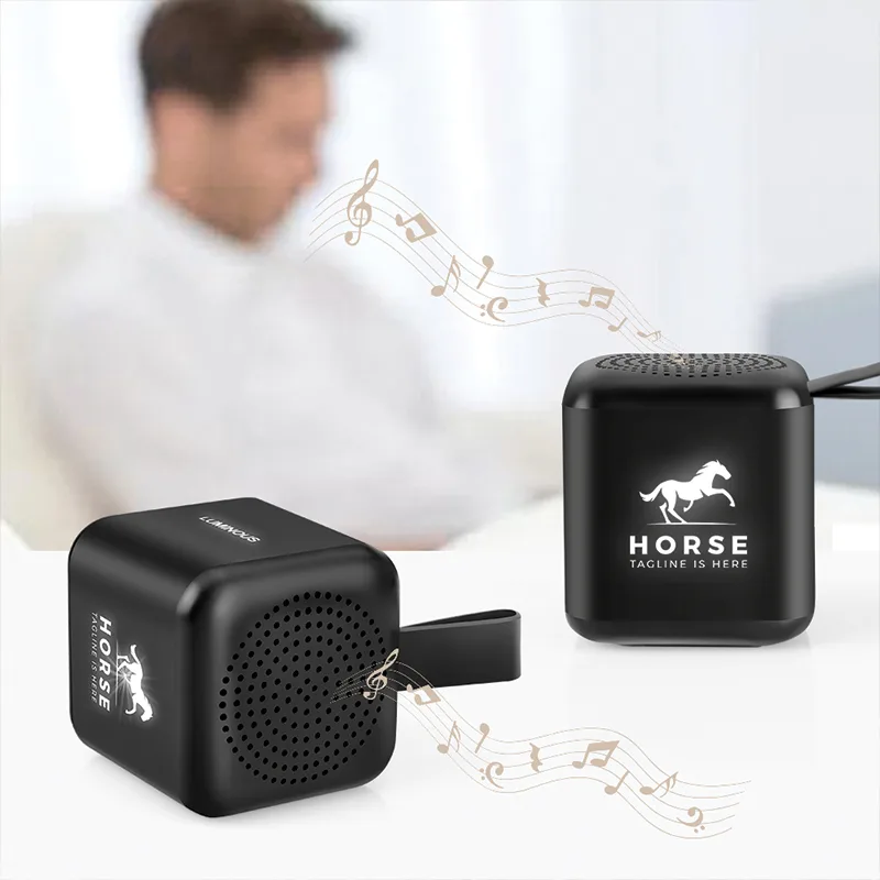 SP-4101 Siyah Bluetooth - Lightup Mini Hoparlör - Görsel 3