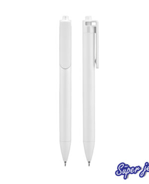 509 Beyaz Plastik Süper Jel Kalem