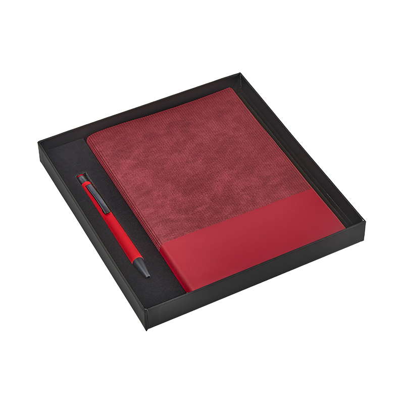 2423-K Kırmızı Hediyelik Set - Defter - Kalem Seti - Görsel 2