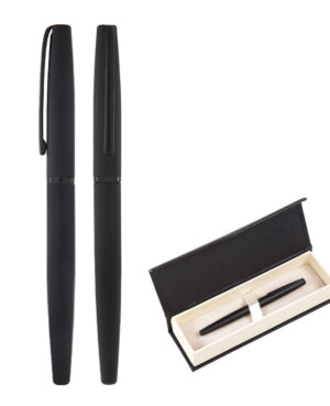 691-KR Siyah Metal Roller Kalem Seti