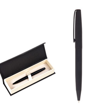 691-KT Siyah Metal Tükenmez Kalem Seti