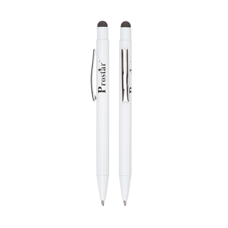 524 Siyah Metal Tükenmez Touchpen Kalem