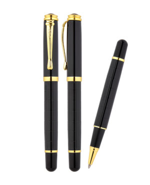 1214-R Siyah Metal Roller Kalem