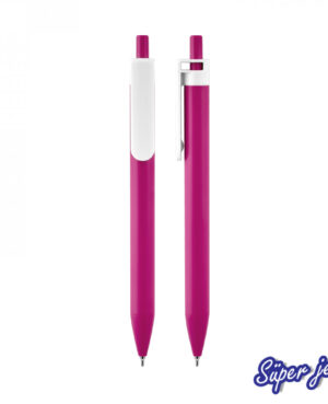 509-BK Pembe Plastik Süper Jel Kalem