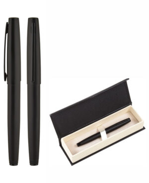 675-KR Siyah Metal Roller Kalem Seti