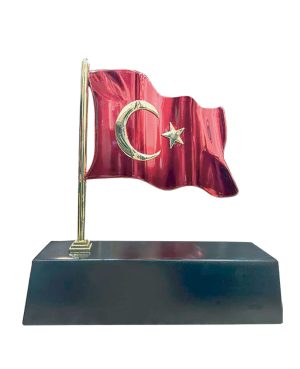 4180 - Masaüstü Bayraklı İsimlik