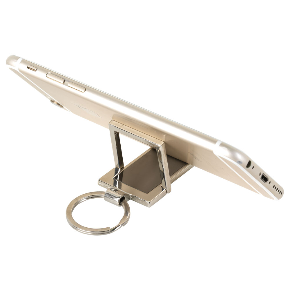 5192 - Telefon Standlı Metal Anahtarlık