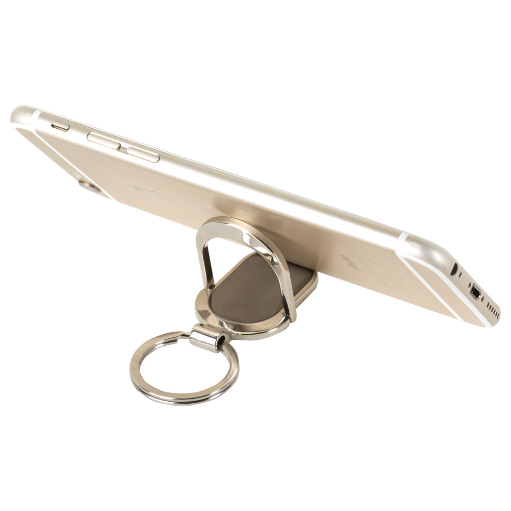 5194 - Telefon Standlı Metal Anahtarlık
