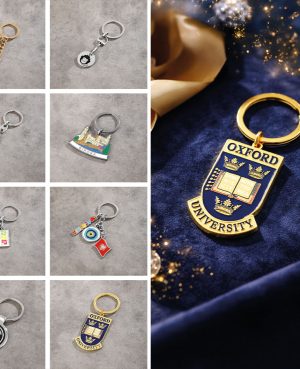 5245 - 3 Boyutlu Özel Tasarım Metal Anahtarlık
