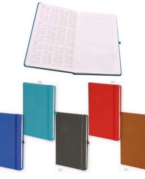 6461 - Termo Deri Kapak Kareli Defter