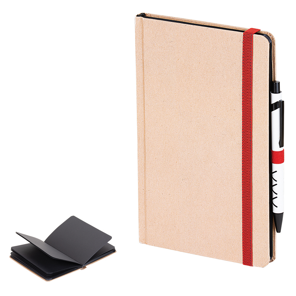6491 - Kraft Sert Kapak Defter ( 13 x 21 cm )