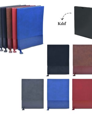 6550 - Yumuşak Kapak Kılıflı Defter 16 x 22 cm