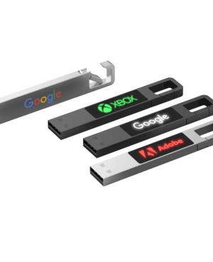 7217-32GB - 32 GB Metal Işıklı USB Bellek