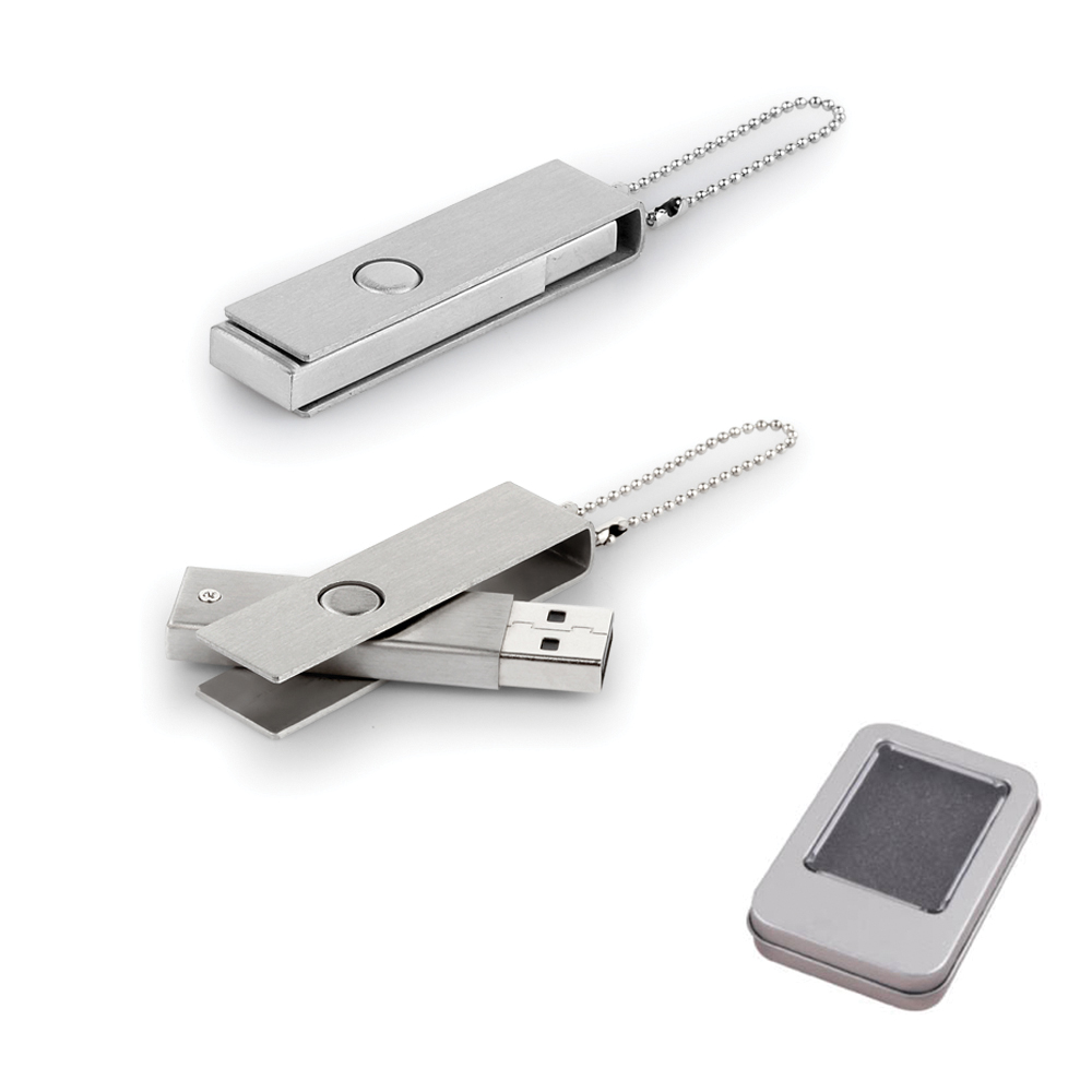 7249-16GB - 16 GB Metal Anahtarlık USB Bellek
