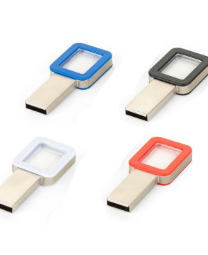 7252-16GB - 16 GB Şeffaf USB Bellek