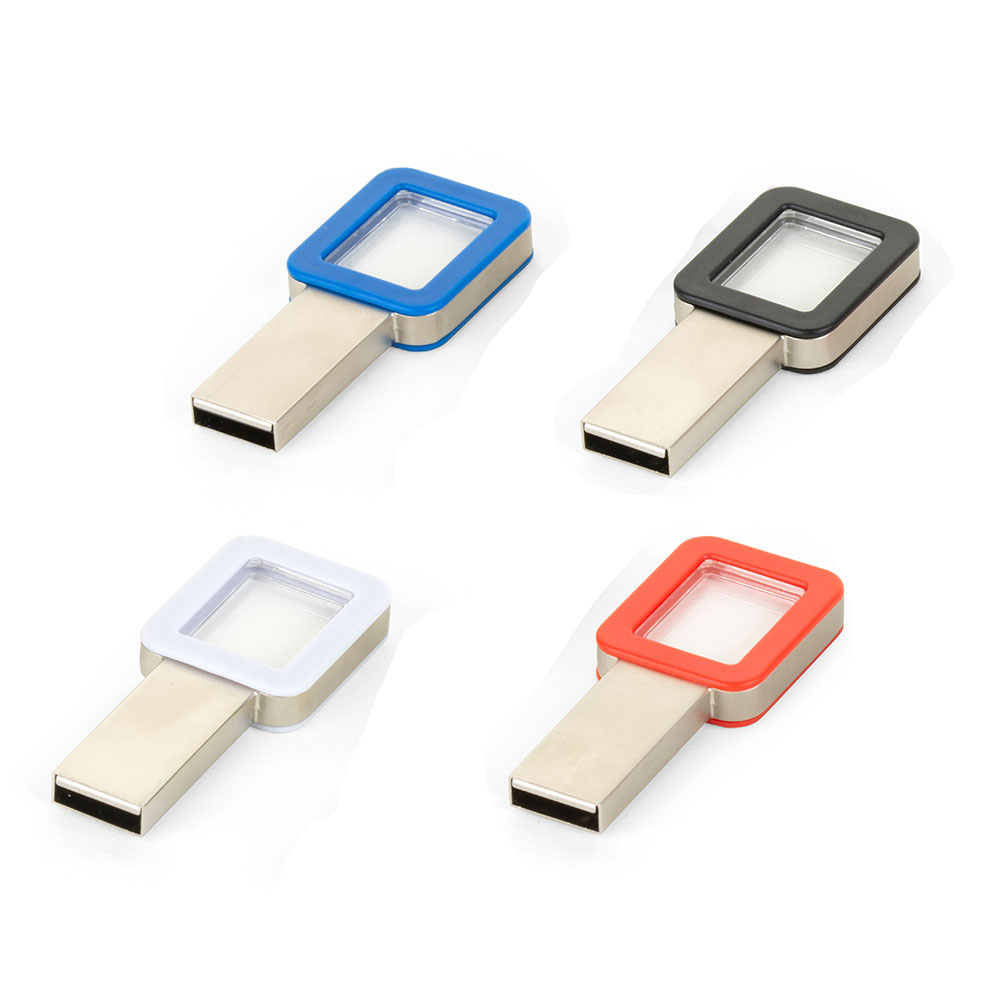 7252-8GB - 8 GB Şeffaf USB Bellek