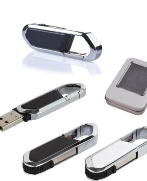 7284-8GB - 8 GB Metal Plastik Anahtarlık USB Bellek