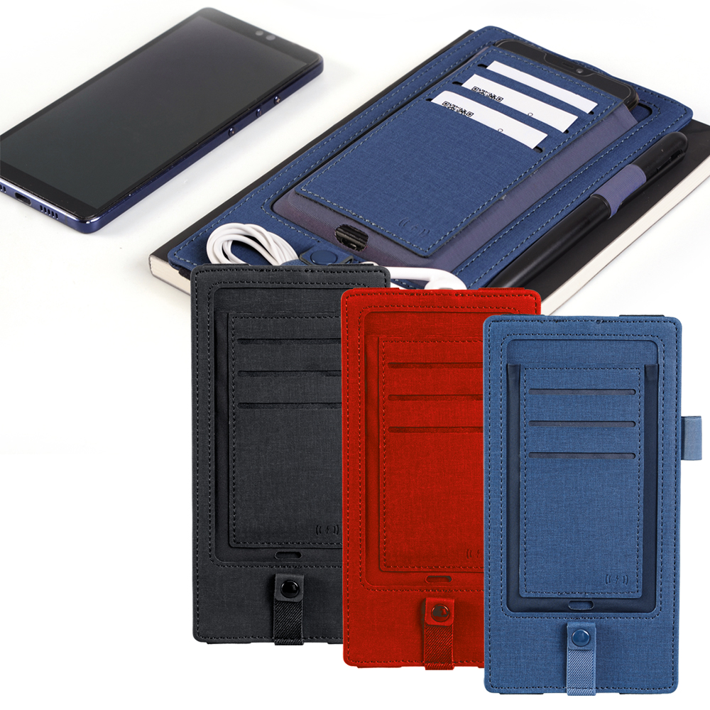 7350 - Wireless Şarj Özellikli Defter Kılıfı