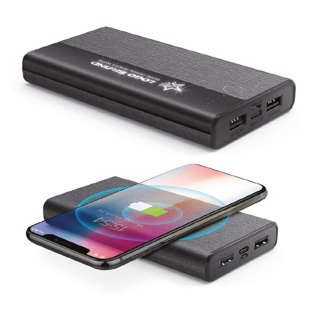 7464 - Wireless Mobil Şarj Cihazı 10000 mAh