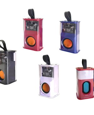 7555 - Şeffaf RGB Bluetooth Hoparlör
