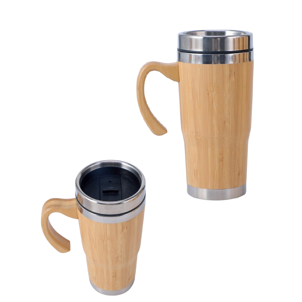 8193 - Bambu Termos Bardak 450 ml
