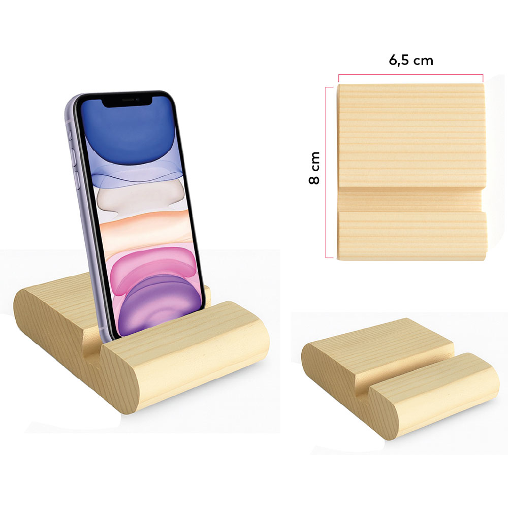 90350-1 - Ahşap Telefon Standı