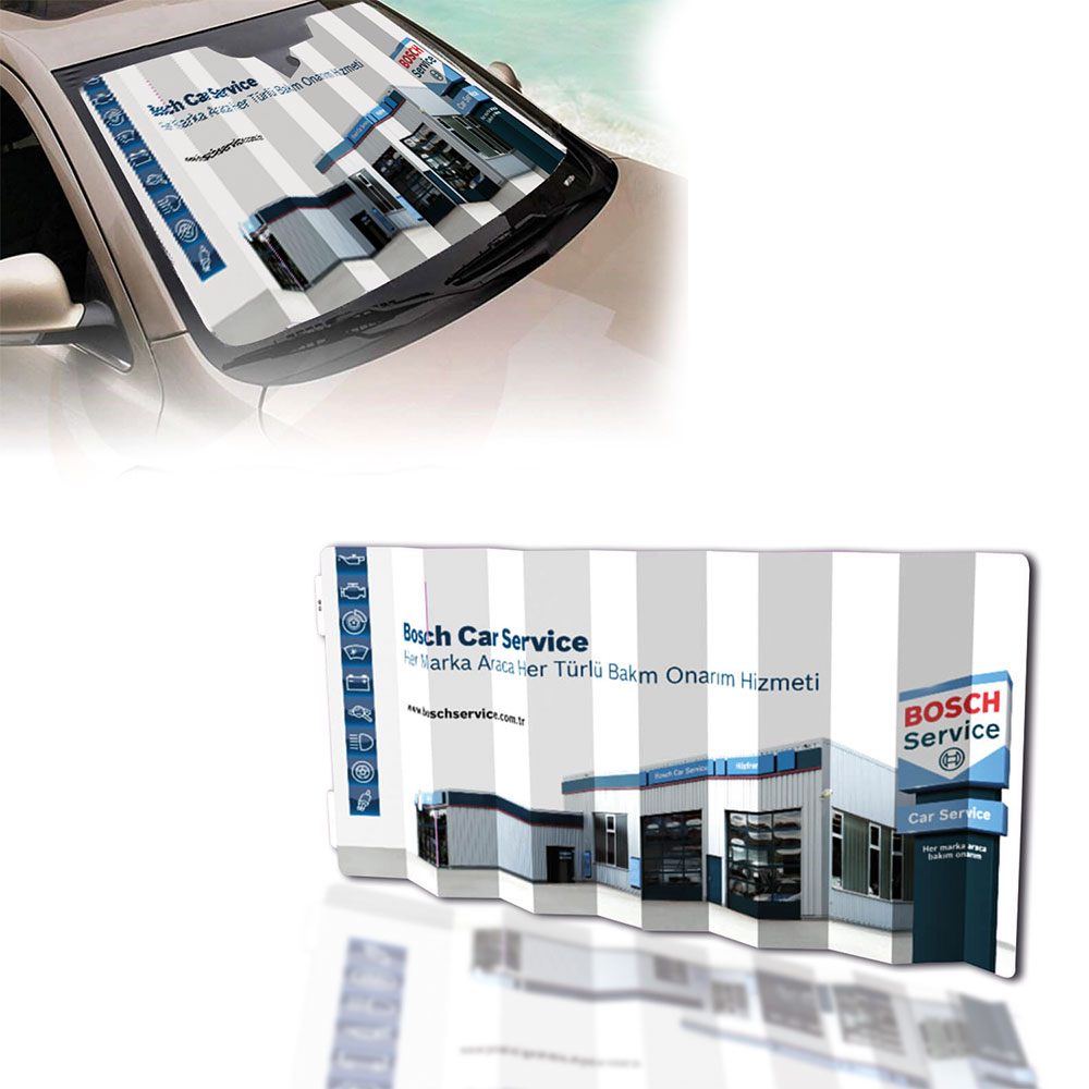 6174 - Karton Oto Güneşliği