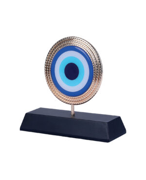 9528 - Ahşap ayaklı nazarlık plaket