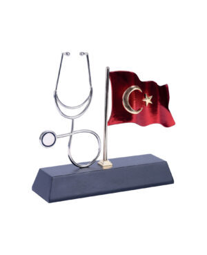 9530 - Bayraklı Özel Figürlü Plaket