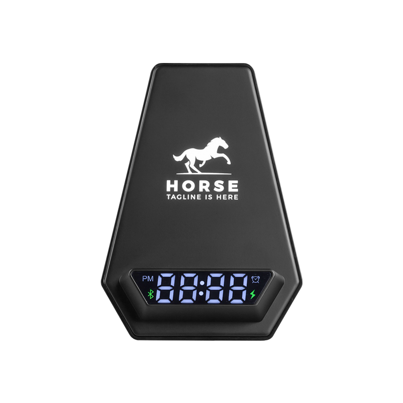 4240 - Wireless Şarj & Hoparlör & Dijital Saat - Görsel 7