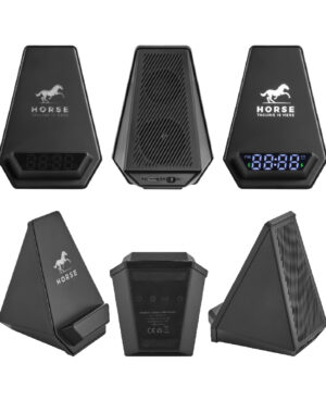 4240 - Wireless Şarj & Hoparlör & Dijital Saat